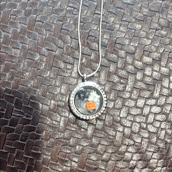 Origami Owl Jewelry - Origami Owl Silver and Orange Halloween 🎃